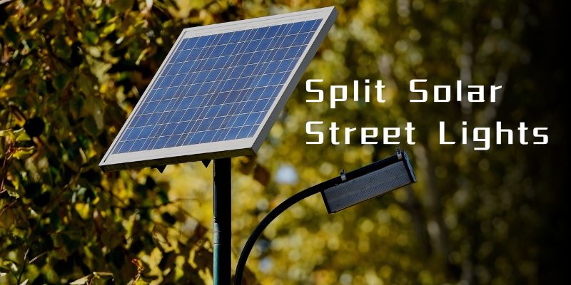 Split Solar Street Lights